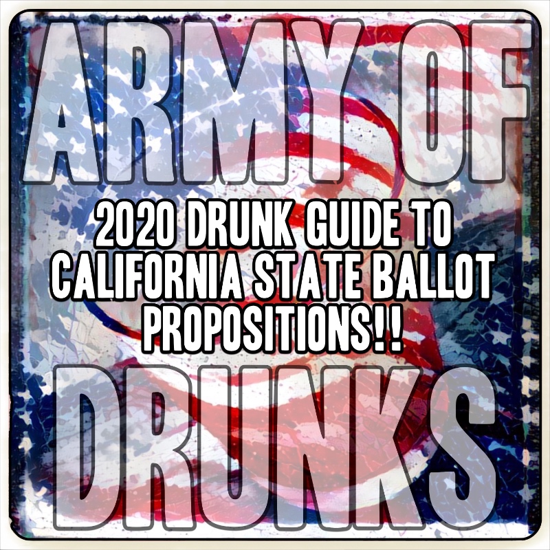 The Best Drunk California Ballot Guide 2020 There Is!